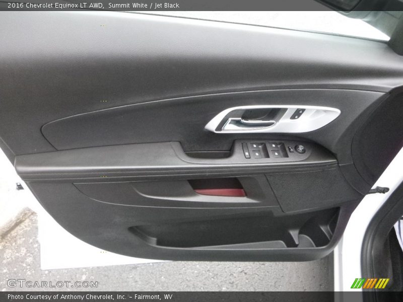 Summit White / Jet Black 2016 Chevrolet Equinox LT AWD