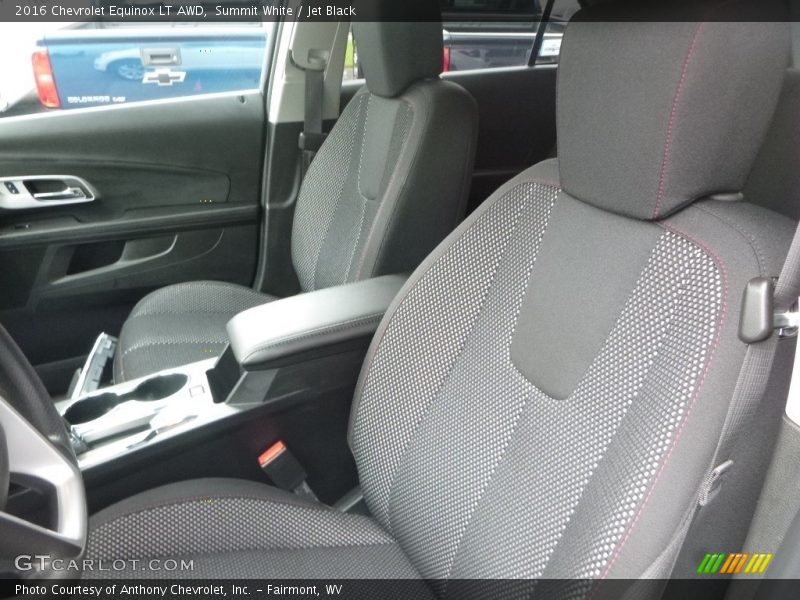 Summit White / Jet Black 2016 Chevrolet Equinox LT AWD