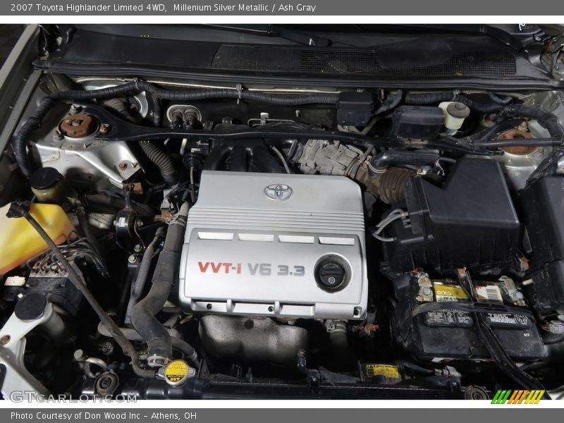Millenium Silver Metallic / Ash Gray 2007 Toyota Highlander Limited 4WD
