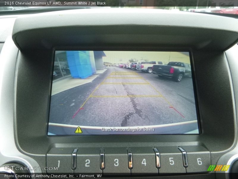 Summit White / Jet Black 2016 Chevrolet Equinox LT AWD