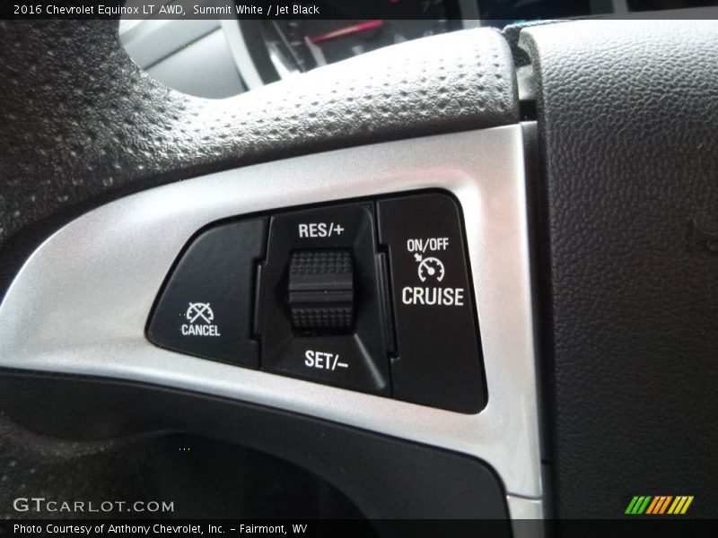 Summit White / Jet Black 2016 Chevrolet Equinox LT AWD
