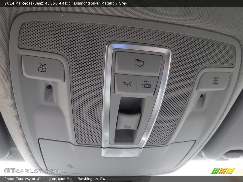 Diamond Silver Metallic / Grey 2014 Mercedes-Benz ML 350 4Matic