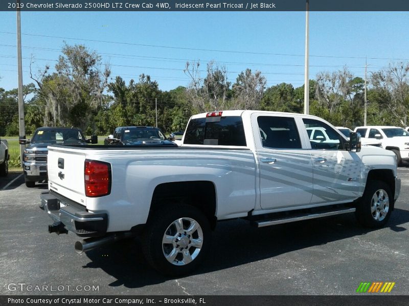 Iridescent Pearl Tricoat / Jet Black 2019 Chevrolet Silverado 2500HD LTZ Crew Cab 4WD