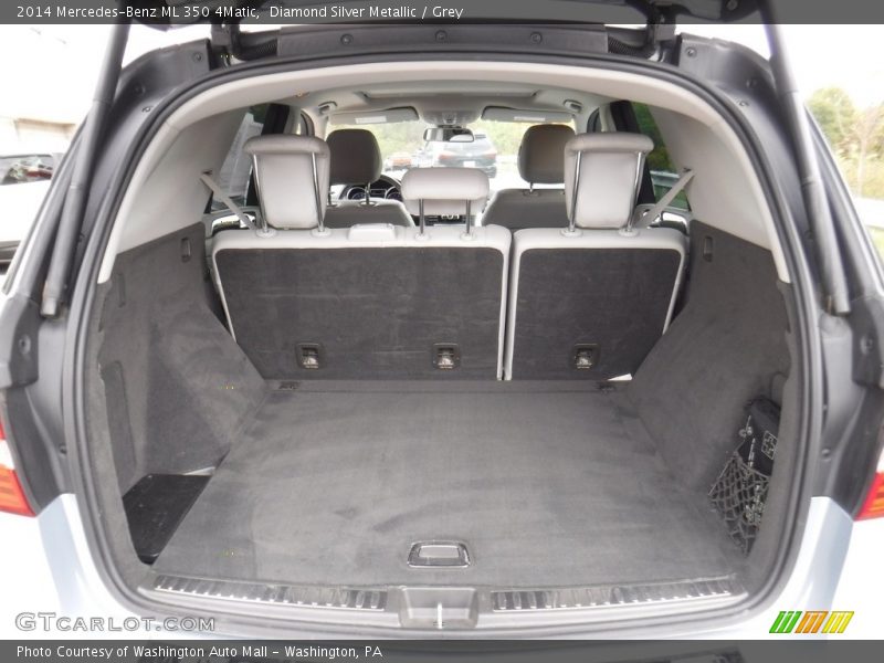 Diamond Silver Metallic / Grey 2014 Mercedes-Benz ML 350 4Matic