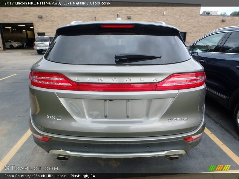 Luxe Metallic / Cappuccino 2017 Lincoln MKC Reserve AWD