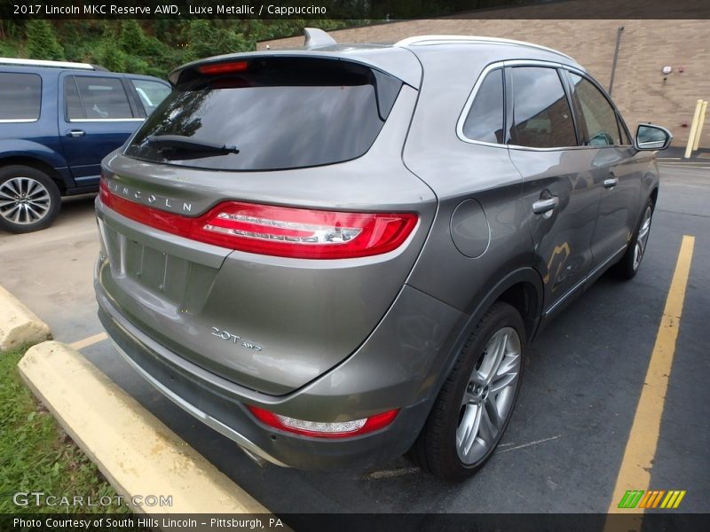 Luxe Metallic / Cappuccino 2017 Lincoln MKC Reserve AWD