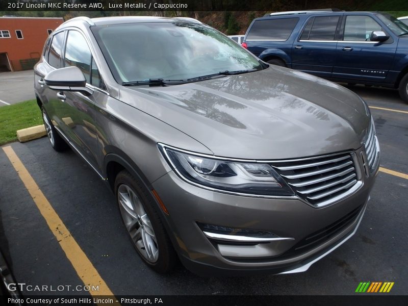 Luxe Metallic / Cappuccino 2017 Lincoln MKC Reserve AWD