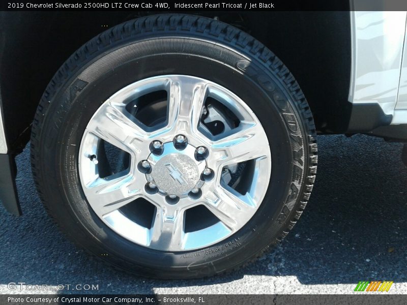 Iridescent Pearl Tricoat / Jet Black 2019 Chevrolet Silverado 2500HD LTZ Crew Cab 4WD