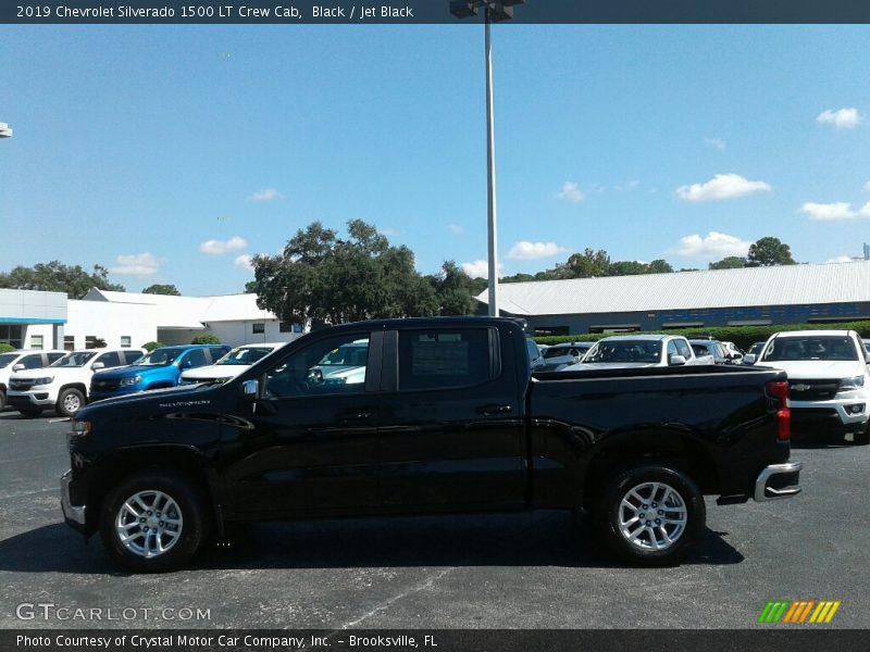 Black / Jet Black 2019 Chevrolet Silverado 1500 LT Crew Cab