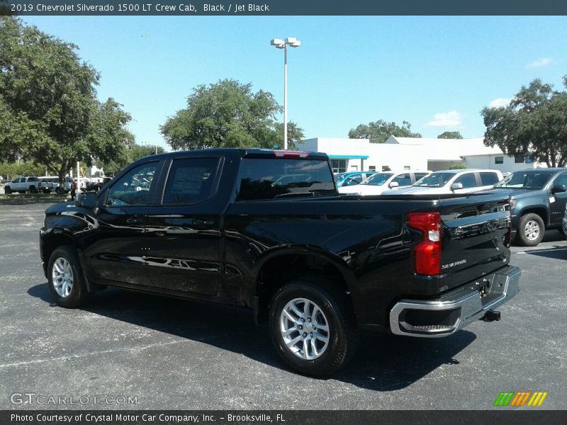 Black / Jet Black 2019 Chevrolet Silverado 1500 LT Crew Cab