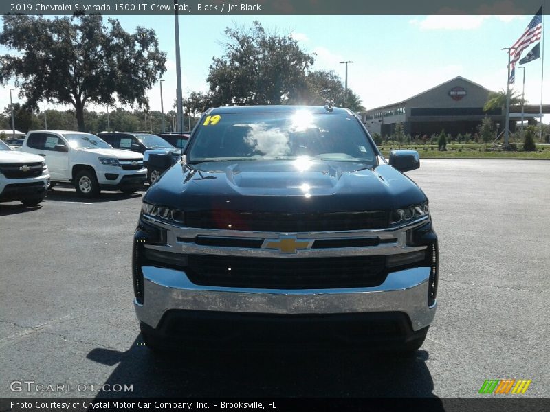 Black / Jet Black 2019 Chevrolet Silverado 1500 LT Crew Cab