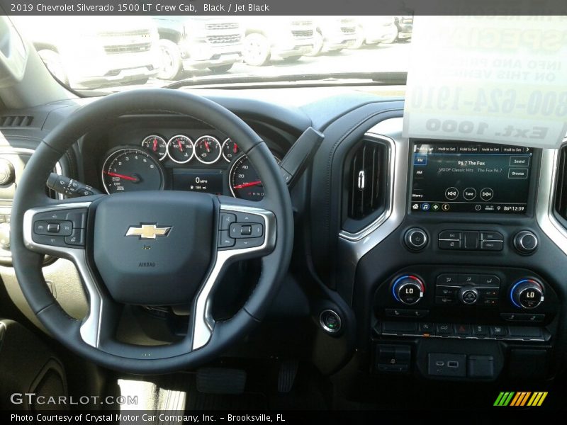 Black / Jet Black 2019 Chevrolet Silverado 1500 LT Crew Cab