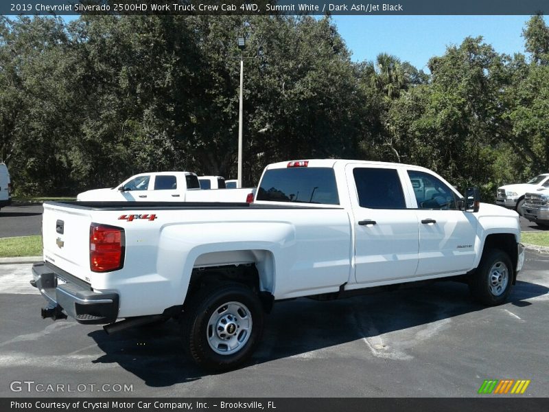 Summit White / Dark Ash/Jet Black 2019 Chevrolet Silverado 2500HD Work Truck Crew Cab 4WD