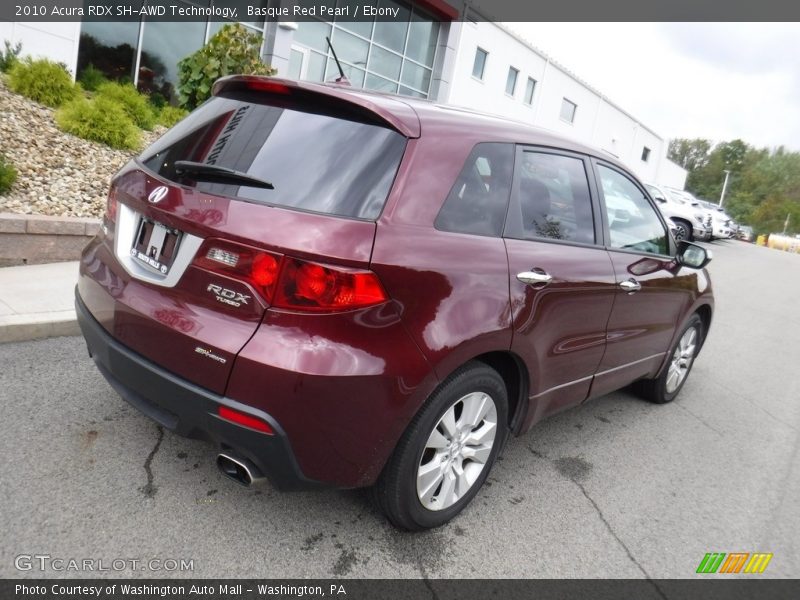 Basque Red Pearl / Ebony 2010 Acura RDX SH-AWD Technology