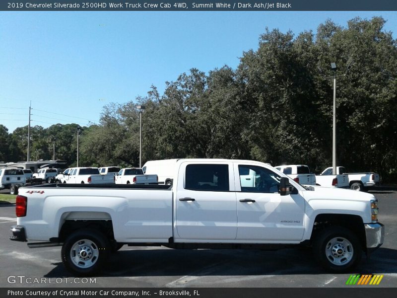 Summit White / Dark Ash/Jet Black 2019 Chevrolet Silverado 2500HD Work Truck Crew Cab 4WD