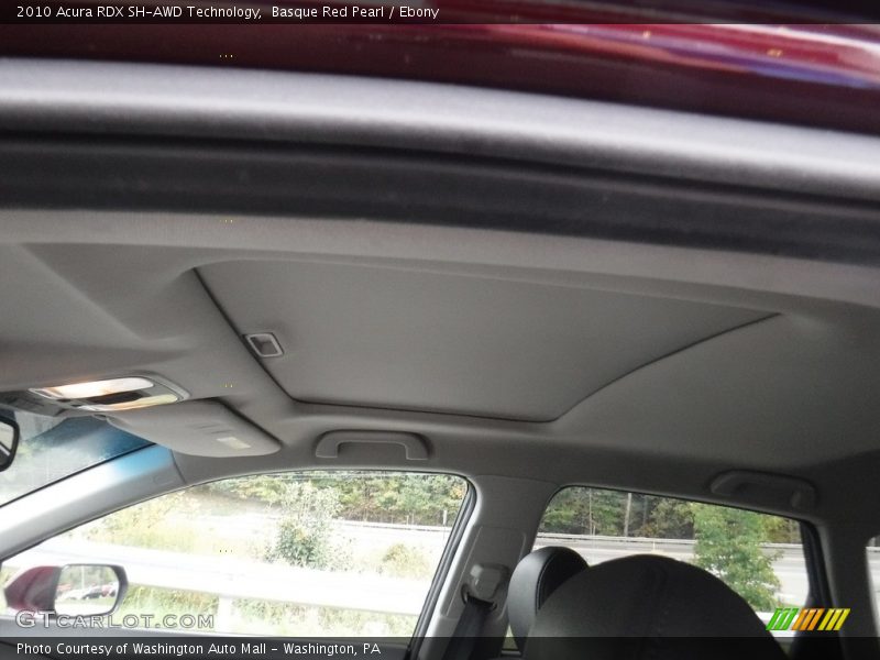 Basque Red Pearl / Ebony 2010 Acura RDX SH-AWD Technology