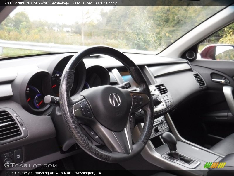 Basque Red Pearl / Ebony 2010 Acura RDX SH-AWD Technology