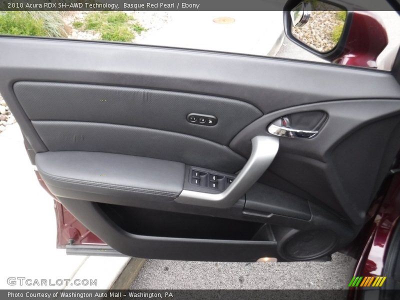Basque Red Pearl / Ebony 2010 Acura RDX SH-AWD Technology