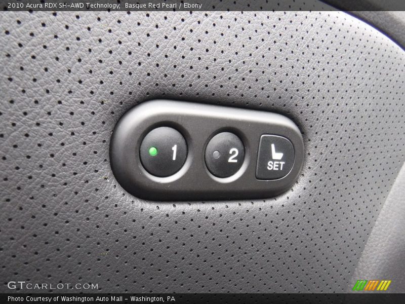 Basque Red Pearl / Ebony 2010 Acura RDX SH-AWD Technology