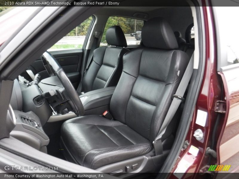 Basque Red Pearl / Ebony 2010 Acura RDX SH-AWD Technology