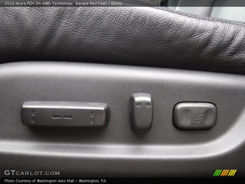 Basque Red Pearl / Ebony 2010 Acura RDX SH-AWD Technology