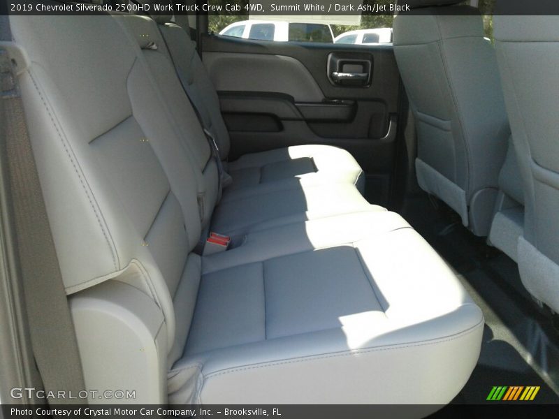 Summit White / Dark Ash/Jet Black 2019 Chevrolet Silverado 2500HD Work Truck Crew Cab 4WD
