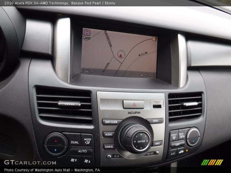 Basque Red Pearl / Ebony 2010 Acura RDX SH-AWD Technology