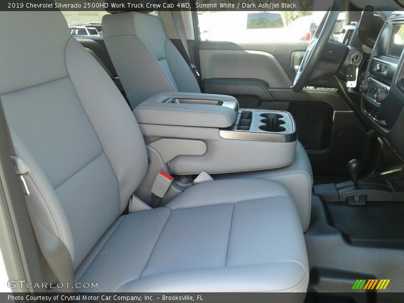 Summit White / Dark Ash/Jet Black 2019 Chevrolet Silverado 2500HD Work Truck Crew Cab 4WD
