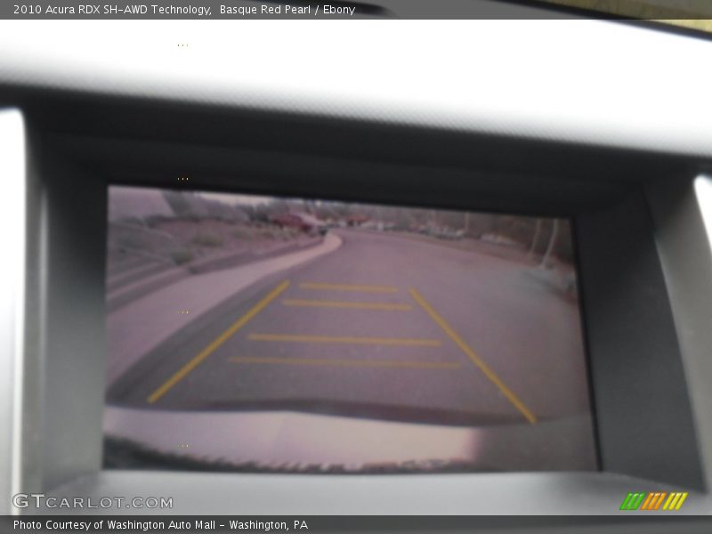Basque Red Pearl / Ebony 2010 Acura RDX SH-AWD Technology