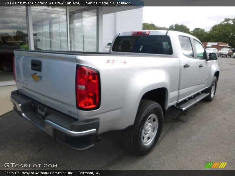 Silver Ice Metallic / Jet Black 2019 Chevrolet Colorado WT Crew Cab 4x4