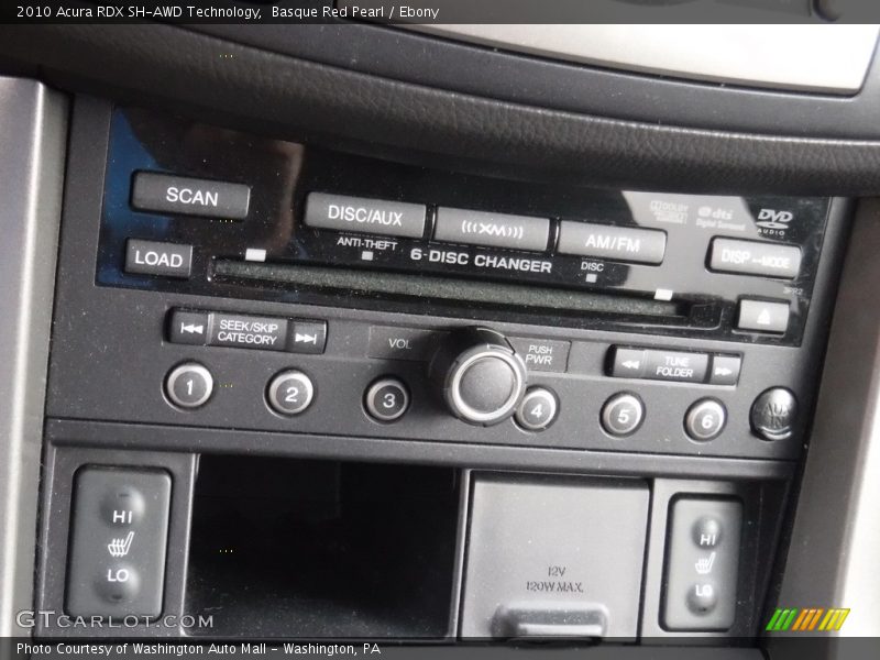 Basque Red Pearl / Ebony 2010 Acura RDX SH-AWD Technology