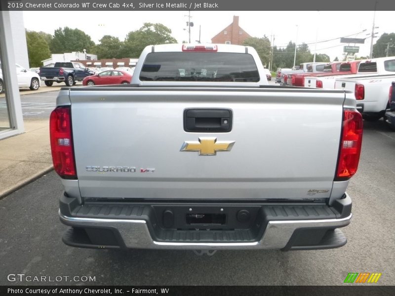 Silver Ice Metallic / Jet Black 2019 Chevrolet Colorado WT Crew Cab 4x4