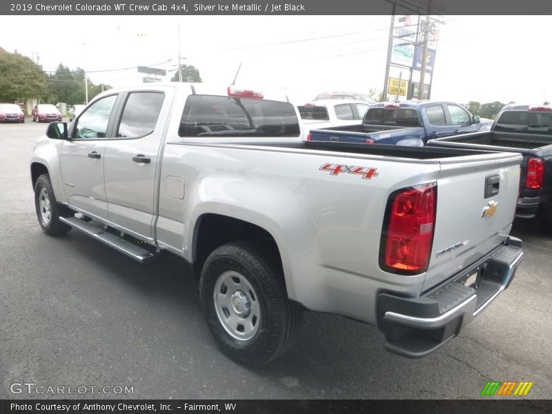 Silver Ice Metallic / Jet Black 2019 Chevrolet Colorado WT Crew Cab 4x4