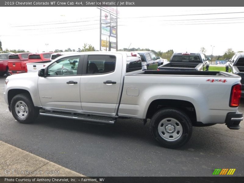 Silver Ice Metallic / Jet Black 2019 Chevrolet Colorado WT Crew Cab 4x4