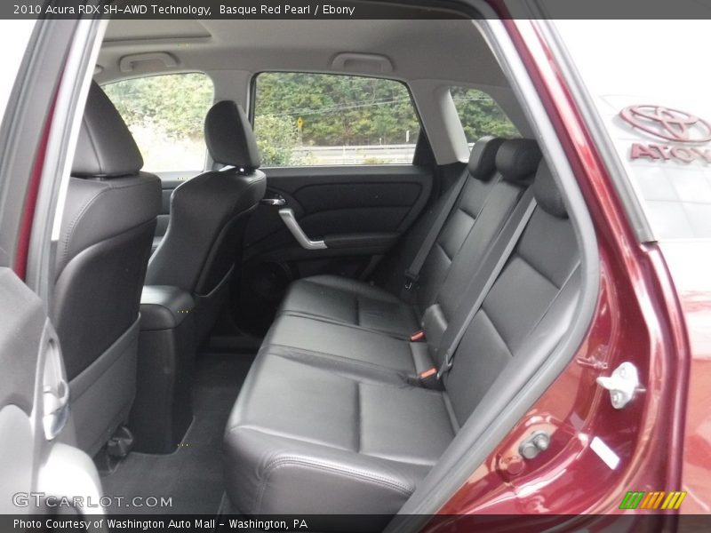 Basque Red Pearl / Ebony 2010 Acura RDX SH-AWD Technology