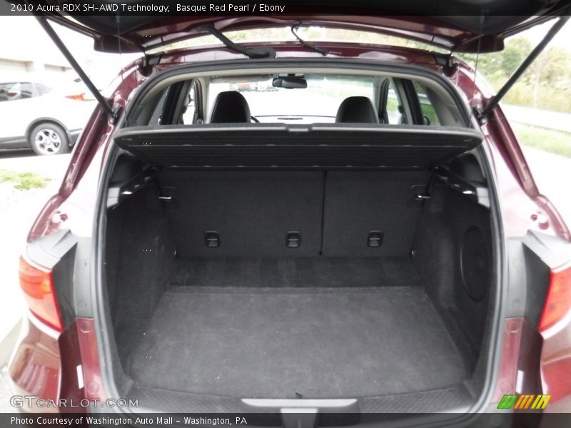 Basque Red Pearl / Ebony 2010 Acura RDX SH-AWD Technology