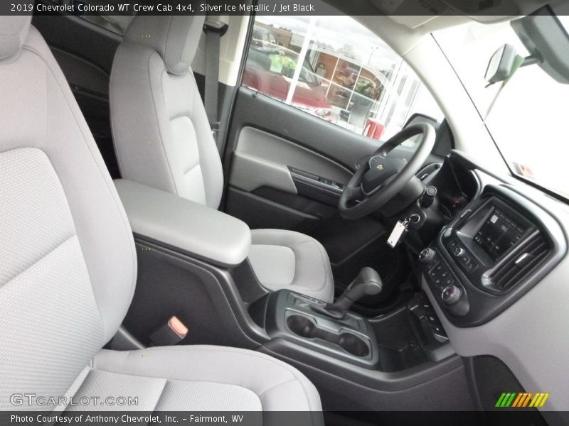 Silver Ice Metallic / Jet Black 2019 Chevrolet Colorado WT Crew Cab 4x4