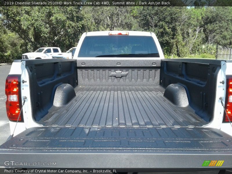 Summit White / Dark Ash/Jet Black 2019 Chevrolet Silverado 2500HD Work Truck Crew Cab 4WD