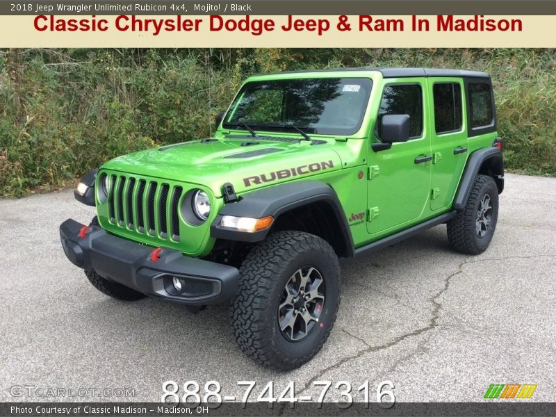 Mojito! / Black 2018 Jeep Wrangler Unlimited Rubicon 4x4