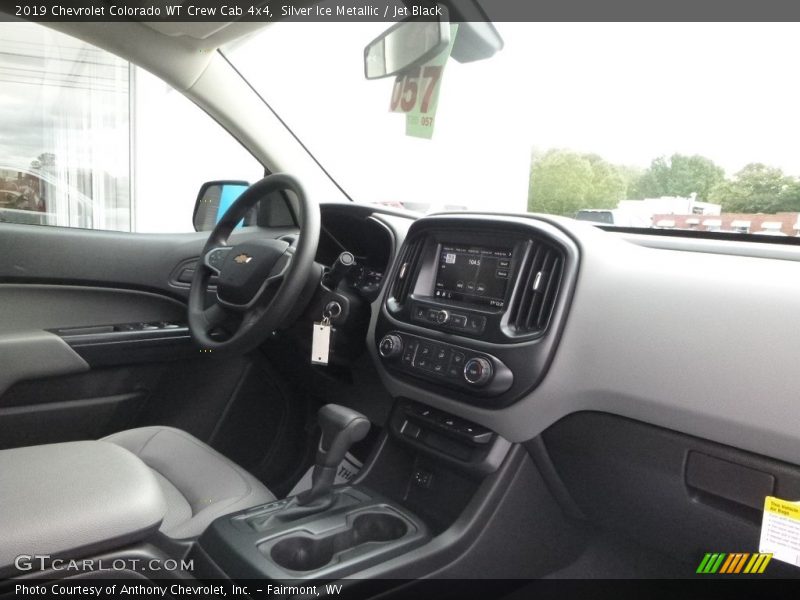 Silver Ice Metallic / Jet Black 2019 Chevrolet Colorado WT Crew Cab 4x4