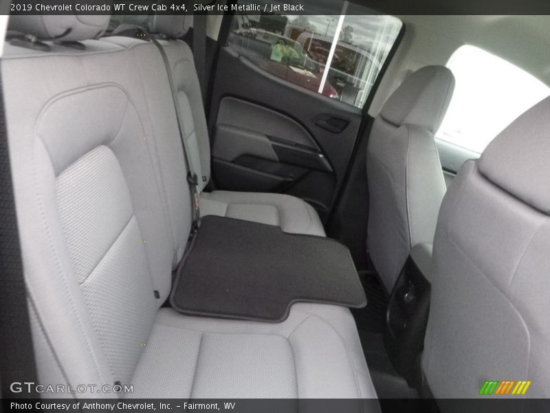 Rear Seat of 2019 Colorado WT Crew Cab 4x4