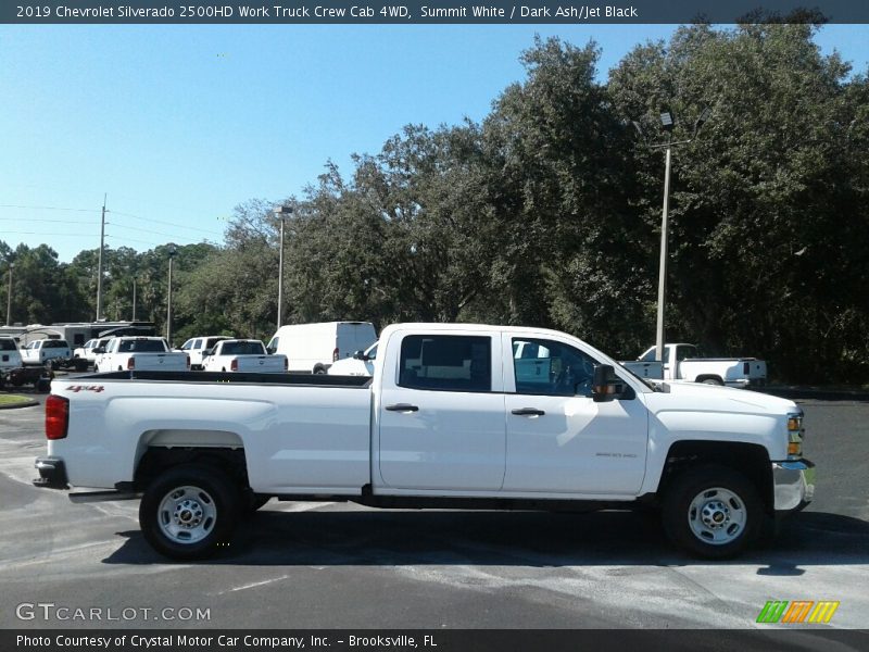 Summit White / Dark Ash/Jet Black 2019 Chevrolet Silverado 2500HD Work Truck Crew Cab 4WD