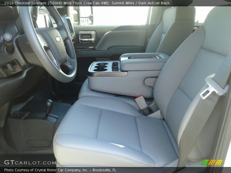 Summit White / Dark Ash/Jet Black 2019 Chevrolet Silverado 2500HD Work Truck Crew Cab 4WD