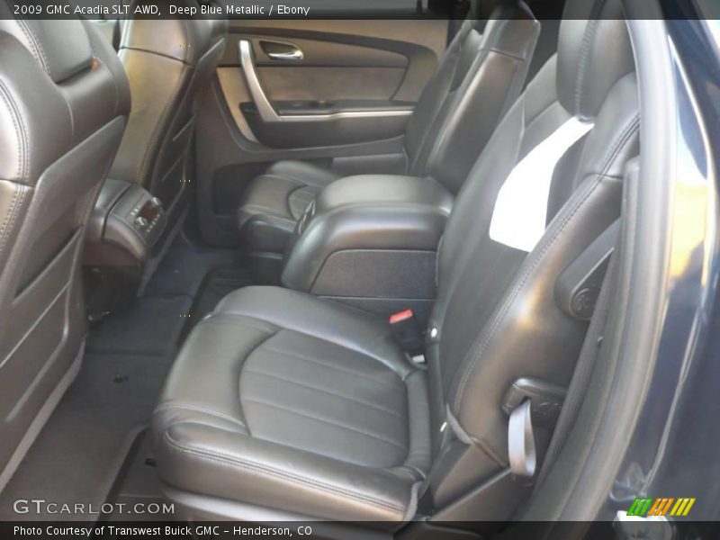 Deep Blue Metallic / Ebony 2009 GMC Acadia SLT AWD