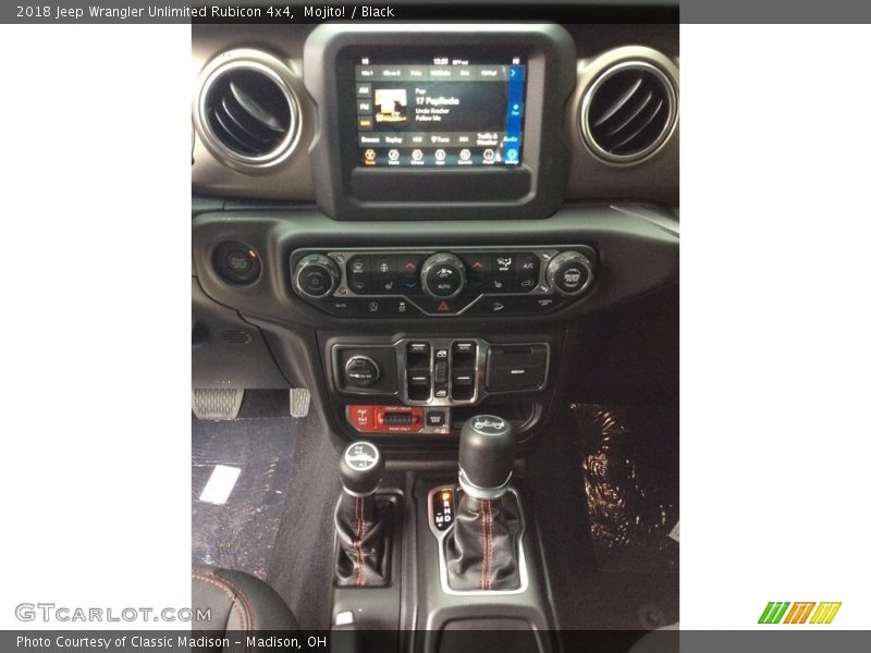  2018 Wrangler Unlimited Rubicon 4x4 8 Speed Automatic Shifter