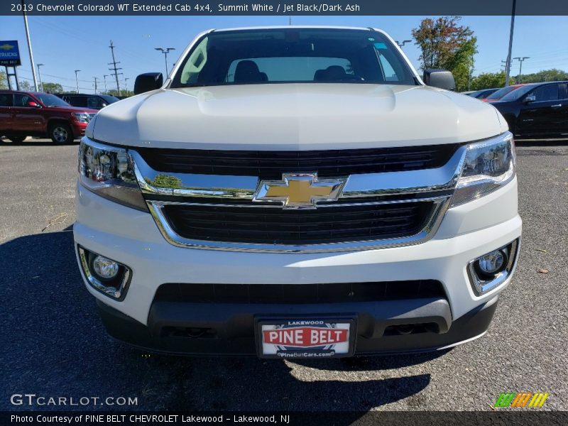 Summit White / Jet Black/Dark Ash 2019 Chevrolet Colorado WT Extended Cab 4x4