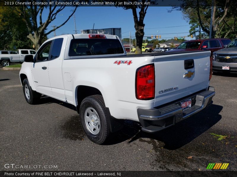Summit White / Jet Black/Dark Ash 2019 Chevrolet Colorado WT Extended Cab 4x4
