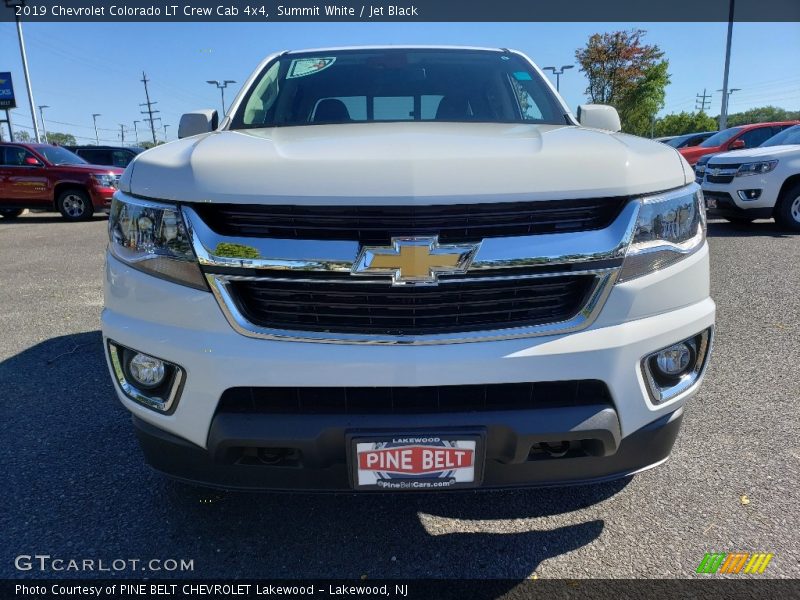 Summit White / Jet Black 2019 Chevrolet Colorado LT Crew Cab 4x4