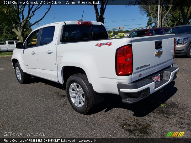 Summit White / Jet Black 2019 Chevrolet Colorado LT Crew Cab 4x4