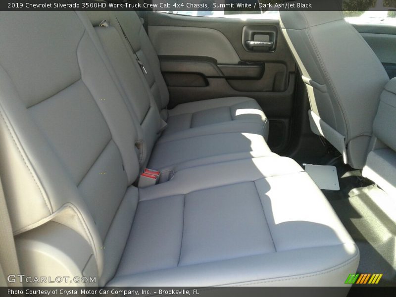 Summit White / Dark Ash/Jet Black 2019 Chevrolet Silverado 3500HD Work Truck Crew Cab 4x4 Chassis